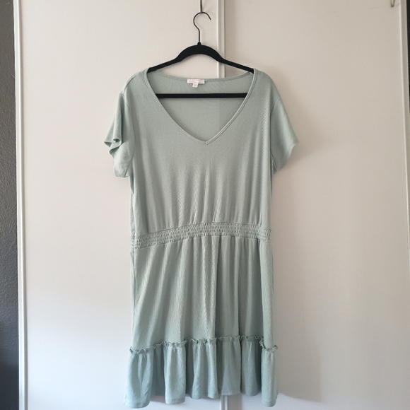 LC Lauren Conrad Dresses & Skirts - LC Lauren Conrad, Light Green, Dress, Size XL.